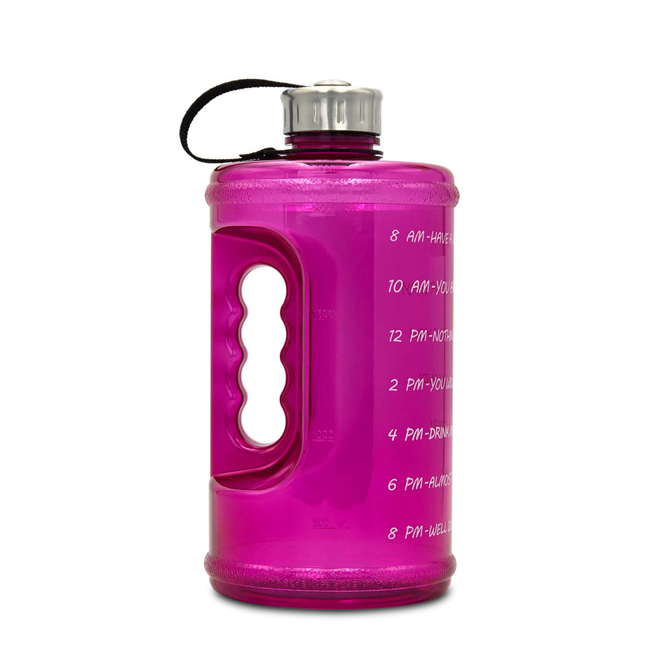 2.2L Sports Bottle Gradient Plastic Gym Large Capacity Outdoor Space Cup