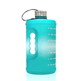 2.2L Sports Bottle Gradient Plastic Gym Large Capacity Outdoor Space Cup