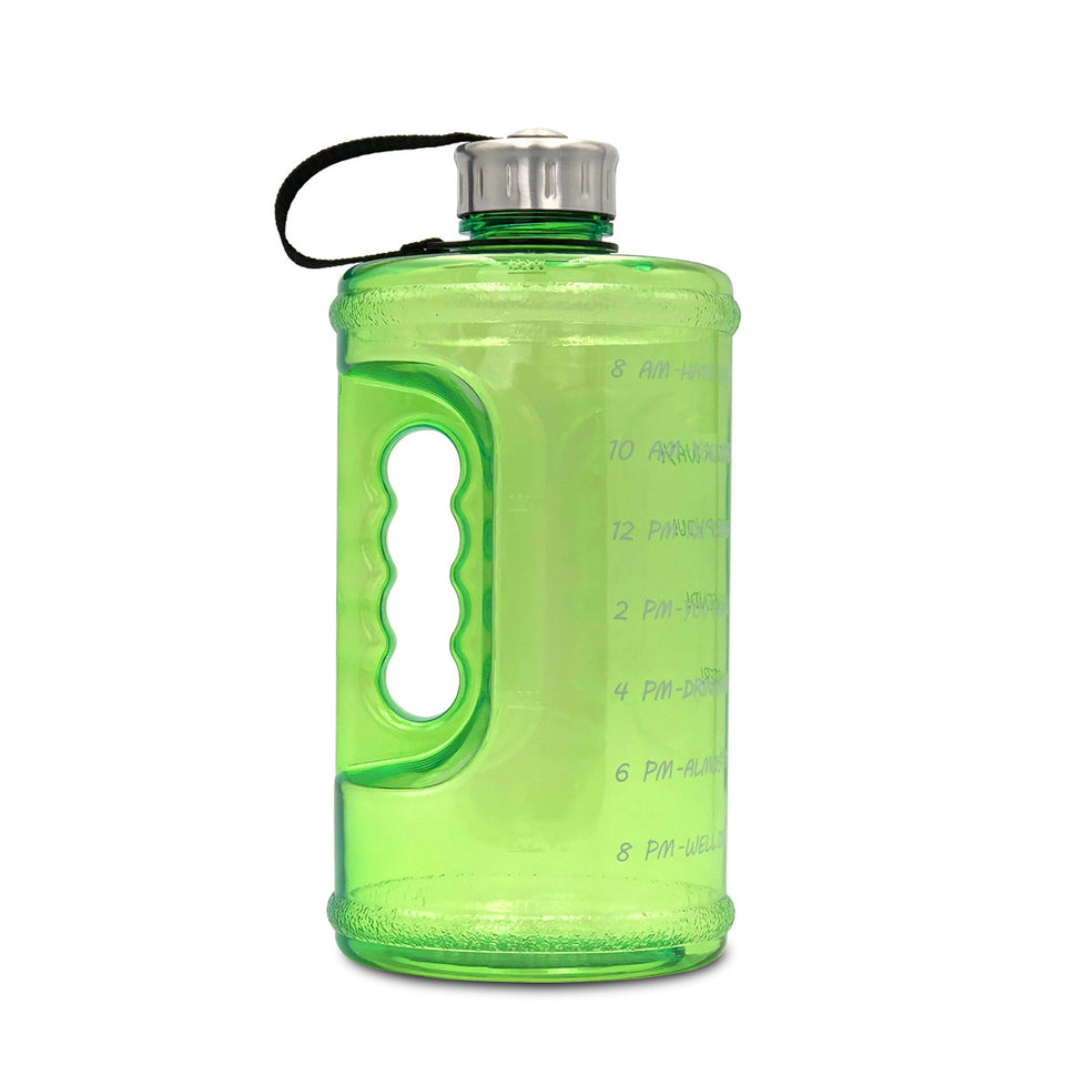 2.2L Sports Bottle Gradient Plastic Gym Large Capacity Outdoor Space Cup