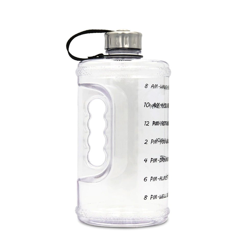 2.2L Sports Bottle Gradient Plastic Gym Large Capacity Outdoor Space Cup